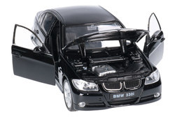 Auto BMW 330i model metalowy WELLY 1:24 1