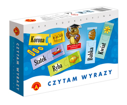 Czytam wyrazy, gra edukacyjna  1