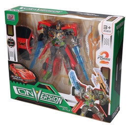 Robot transformacja - WYŚCIGOWE AUTO 1