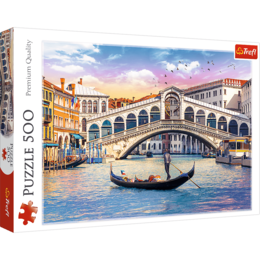 Puzzle 500 Most Rialto, Wenecja 1