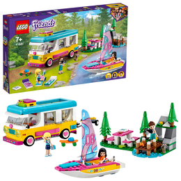 LEGO Friends Leśny mikrobus kempingowy i żaglówka 1
