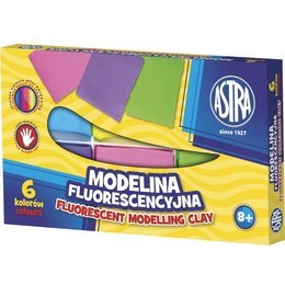 MODELINA FLUO 6 kolorów ASTRA 1