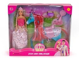 DEFA Lalka Księżniczka z koniem /brak zdjęć/ 1