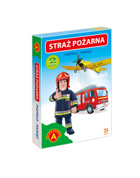 Karty Piotruś i memo STRAŻ POŻARNA 2w1 1