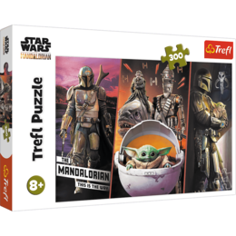Puzzle 300 Tajemniczy BABY YODA 1