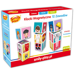 Klocki magnetyczne ZAWODY układanka 1