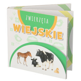 Książka rozkładana ZWIERZĘTA WIEJSKIE 1