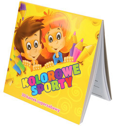 Kolorowanka KOLOROWE SPORTY 1