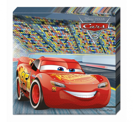 Serwetki papierowe CARS 20szt 1