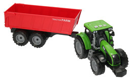 Traktor z przyczepą światła dźwięk 1