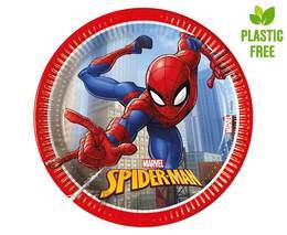 Talerzyki papierowe SPIDERMAN 19,5cm 1