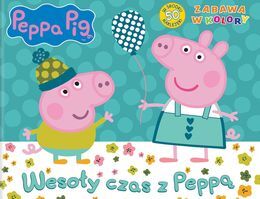 Kolorowanka ŚWINKA PEPPA Wesoły czas z Peppą 1