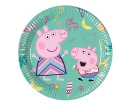 Talerzyki papierowe ŚWINKA PEPPA 20cm 1