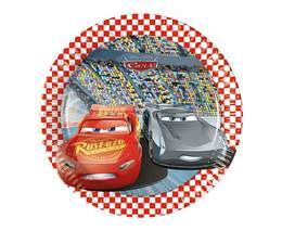 Talerzyki papierowe 8szt CARS 1