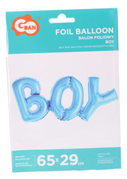 Balony foliowy BOY niebieski  1