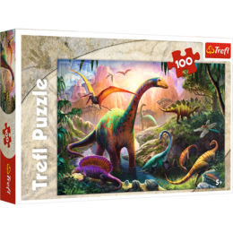 Puzzle 100 ŚWIAT DINOZAURÓW  1