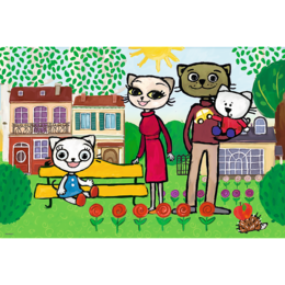 Puzzle 24 Maxi ZABAWY KICI KOCI  1