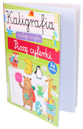 Książka KALIGRAFIA Piszę cyferki 1