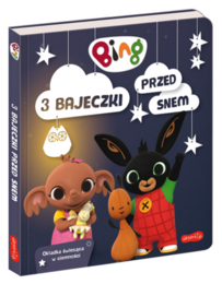 Książka 3 bajeczki przed snem. BING 1