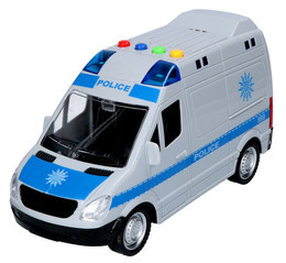 Auto POLICJA światło dźwięk 1