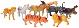 Figurki zwierzęta safari zestaw  1