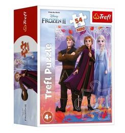 Puzzle 54 FROZEN II Anna i Elza Kristof 1