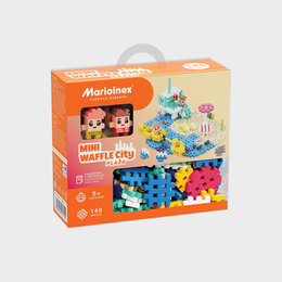 Klocki MINI WAFLE Plaża 148el 1