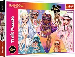  PUZZLE 160 Wesołe przyjaciółki RAINBOW HIGH 1