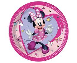 Talerzyki papierowe MYSZKA MINNIE 20cm 1