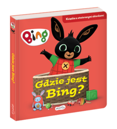 Książka GDZIE JEST BING? Książka z otwieranymi okienkami 1