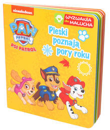 Książka Psi Patrol. Wyzwania dla malucha. Pieski poznają pory roku 1