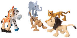 Figurki zwierzęta safari  z MADAGASKARU  1
