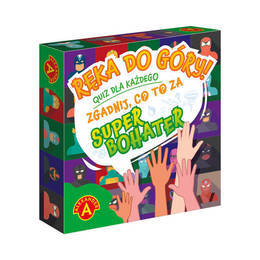 Gra planszowa Quiz Ręka Do Góry - Superbohaterowie 1