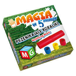Magiczne sztuczki- MAGIA W 5 MINUT - PRZENIKAJĄCE KORALIKI  1