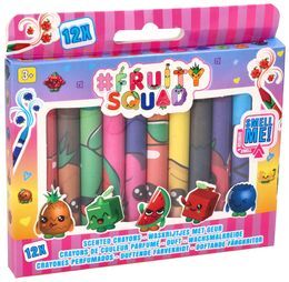 Pachnące kredki FRUITYSQUAD 12szt.  1