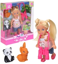 Lalka mini ze zwierzętami 1