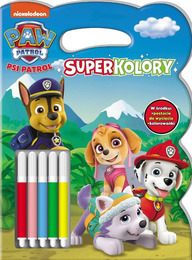 Kolorowanka PSI PATROL superkolory 1