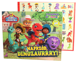 Kolorowanka DINO RANCH Naprzód dinozaury! 1