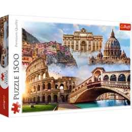 PUZZLE 1500 Ulubione miejsca WŁOCHY 1