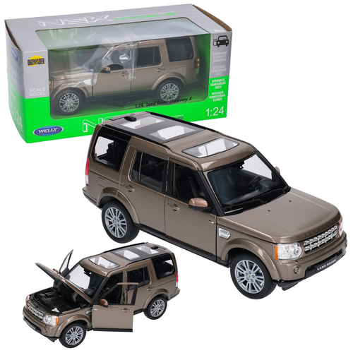 Auto Land Rover Discovery 4 model metalowy WELLY 1