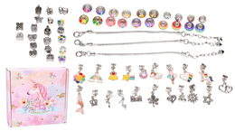 Zestaw do robienia bransoletek CHARMS koraliki 1