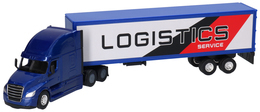 Auto TIR LOGISTIC model metalowy 1:64 WELLY 1