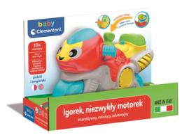 IGOREK NIEZWYKŁY MOTOREK interaktywny Clementoni 1
