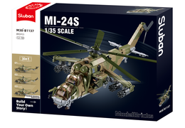 Klocki Sluban HELIKOPTER MI-24S Model Bricks 1