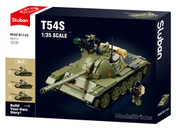 Klocki Sluban CZOŁG T-54 Model Bricks 604el 1