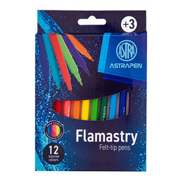 FLAMASTRY 12 kolorów ASTRAPEN 1