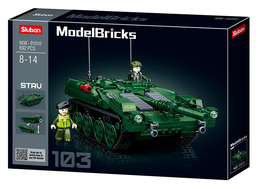 Klocki Sluban CZOŁG STRV103 Model Bricks 1