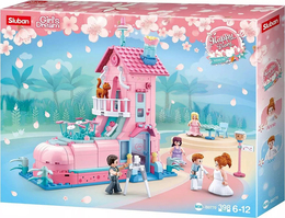 Klocki Sluban Girl's Dream PARA MŁODA sesja ślubna 1
