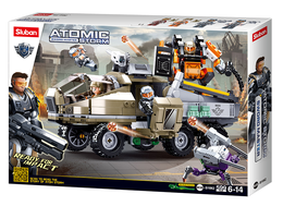 Klocki Sluban ATOMIC pojazd bojowy ESCAPE 1