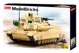 Klocki Sluban CZOŁG ABRAMS Model Bricks ARMIA 1